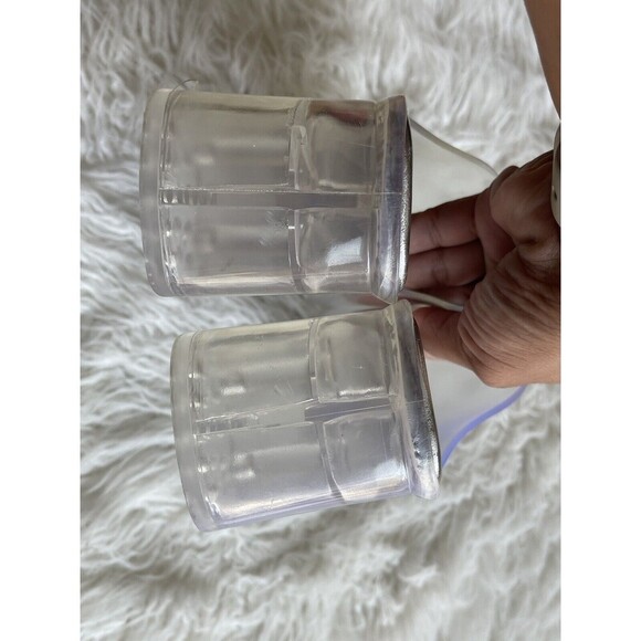 Jeffrey Campbell Women’s Size 9 Clear Slide Mule Heeled Sandals FLAW - Picture 8 of 12